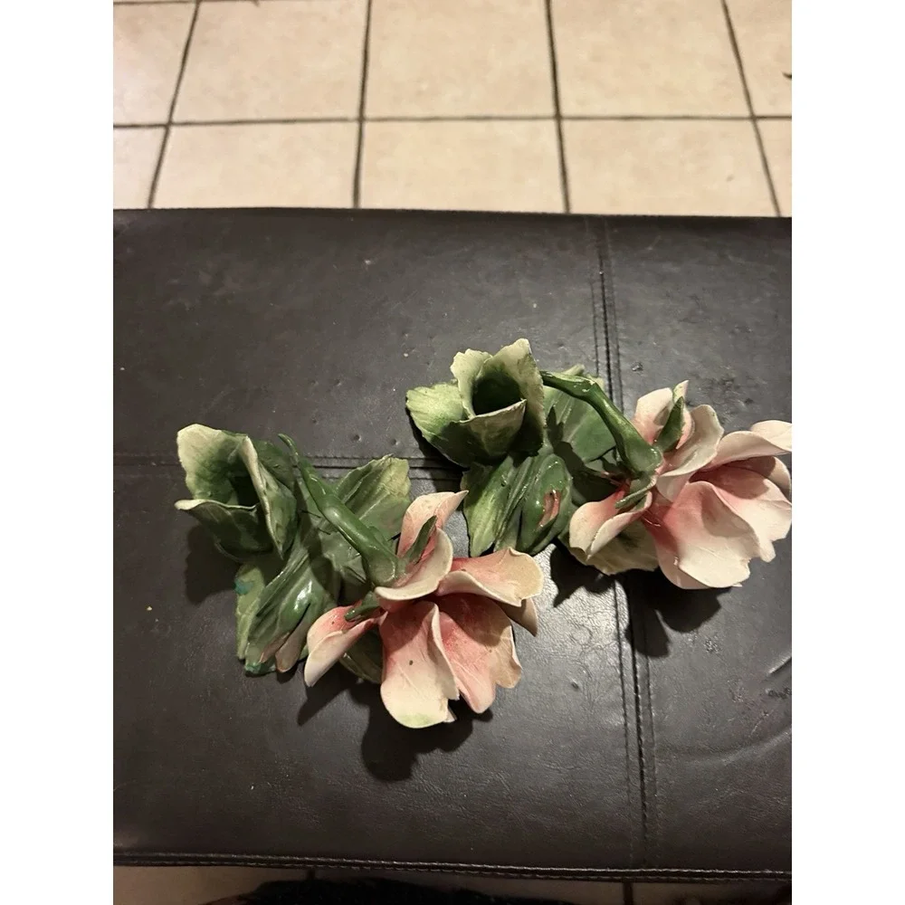 Capodimonte vintage pair